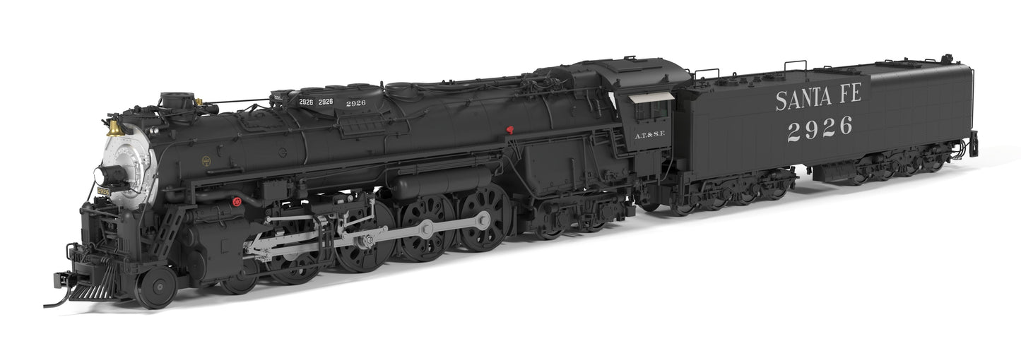PREORDER Broadway Limited Imports HO 10100 ATSF Class 2900 4-8-4, #2926, As Appears Today, Paragon4 Sound/DC/DCC, Smoke