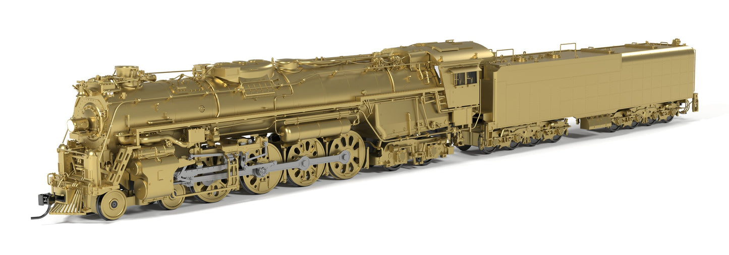 PREORDER Broadway Limited Imports HO 10115 ATSF Class 2900 4-8-4, d, Painted Brass, Details As #2926 Appears Today, No-Sound / DCC-Ready