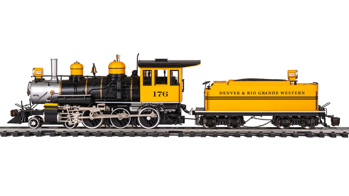 G Scale D&RGW™ - Bumblebee - 4-6-0 (DCC & Sound-Ready)