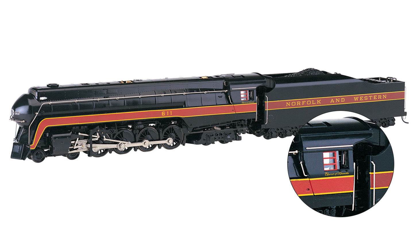 HO Scale BACHMANN N&W J #611 ITEM #53203