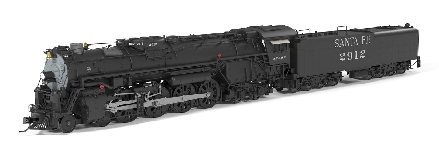 PREORDER Broadway Limited Imports HO 10105 ATSF Class 2900 4-8-4, #2921, As-Built Appearance, No-Sound / DCC-Ready