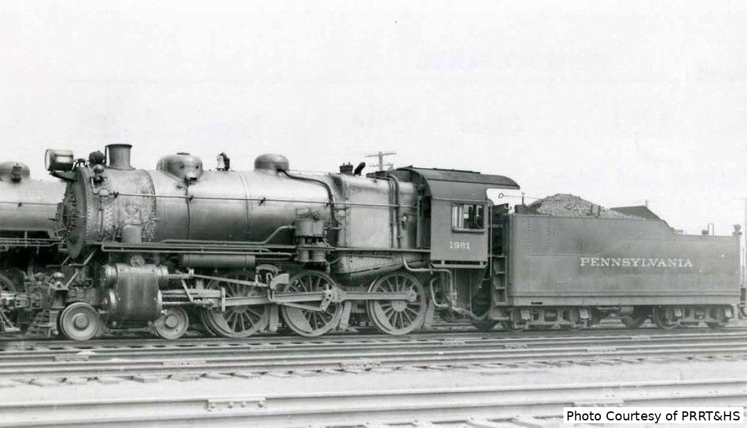 10621 PRR G5 4-6-0, #1961, Pre-1940 Appearance, No-Sound / DCC-Ready, HO