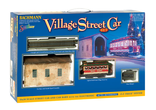 On30 Scale Christmas Streetcar Set