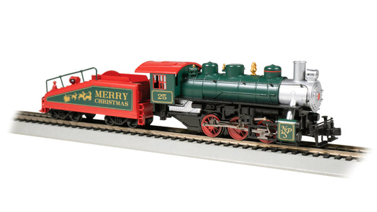 HO Scale USRA 0-6-0 w/ Smoke & Slope Tender - North Pole & Southern® #25