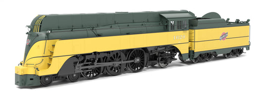 HO Scale 9551 C&NW 4-6-2 "Yellow Jacket", #620, 1952 Appearance, No-Sound / DCC-Ready