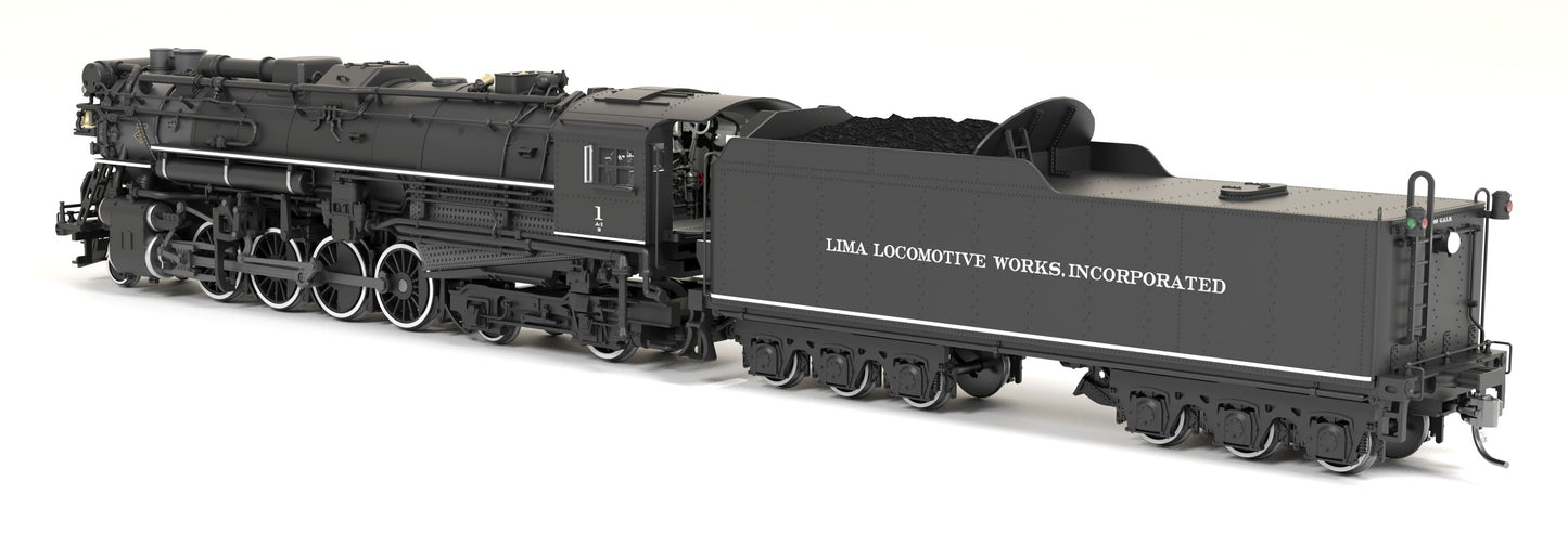 HO Scale 9613 Lima Locomotive Works #1, 1920's Appearance, No-Sound / DCC-Ready